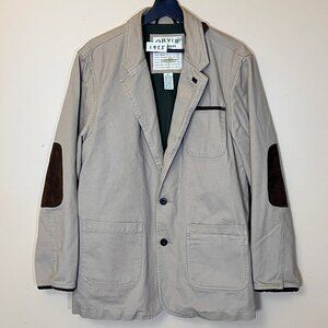Orvis Zambezi Twill Safari Hunting Chore Field Jacket - Men's Size 40 - Tan